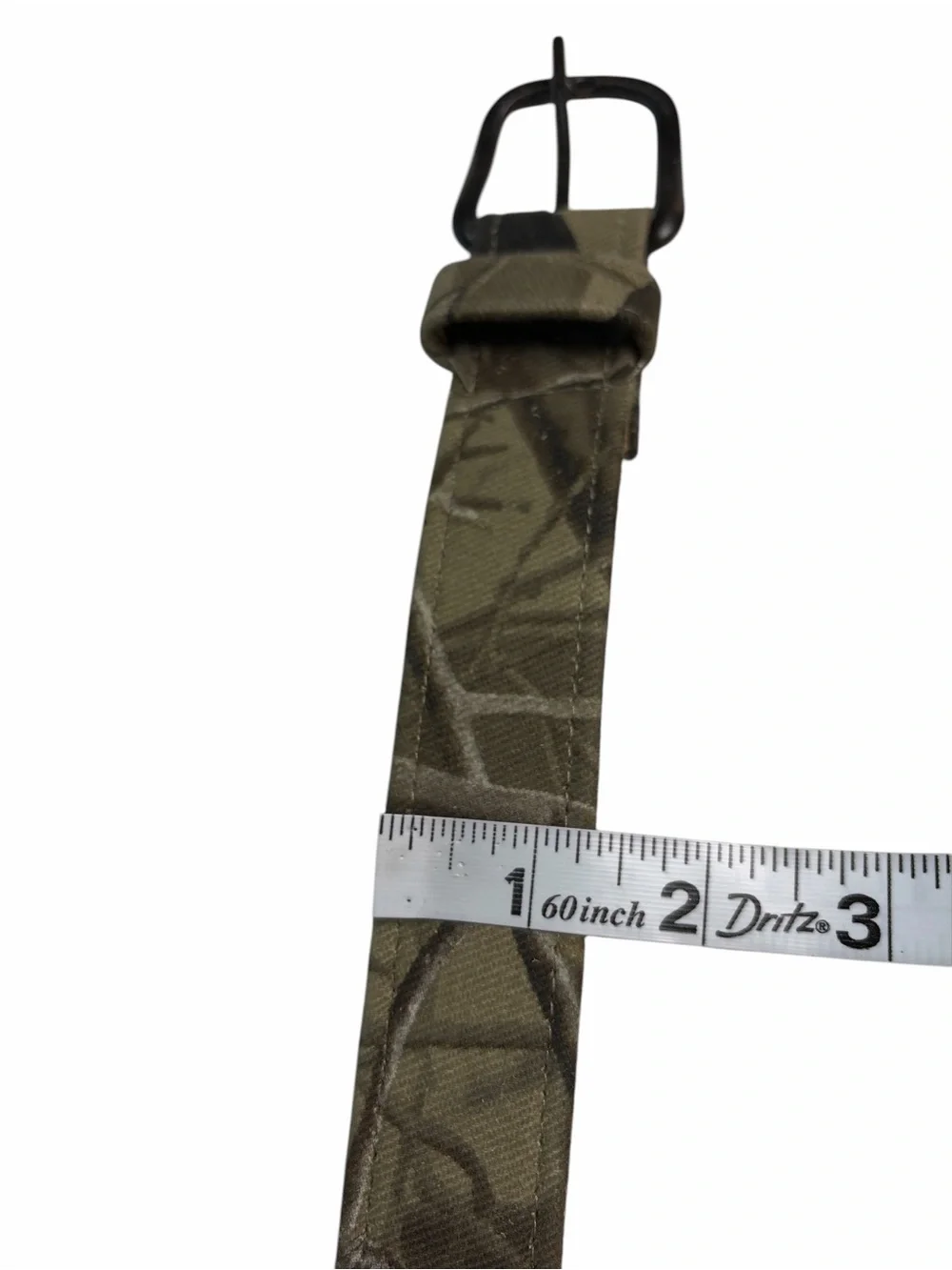 Genuine Leather made in Dominican Republic Green Camo Men's Belt -Size 40-48